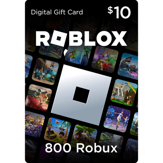 Roblox Digital Gift Card $10 (Digital Code)