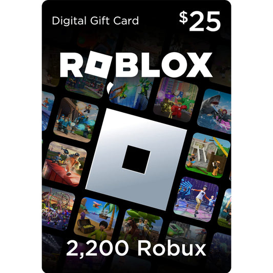 Roblox Digital Card $25 (Digital Code)