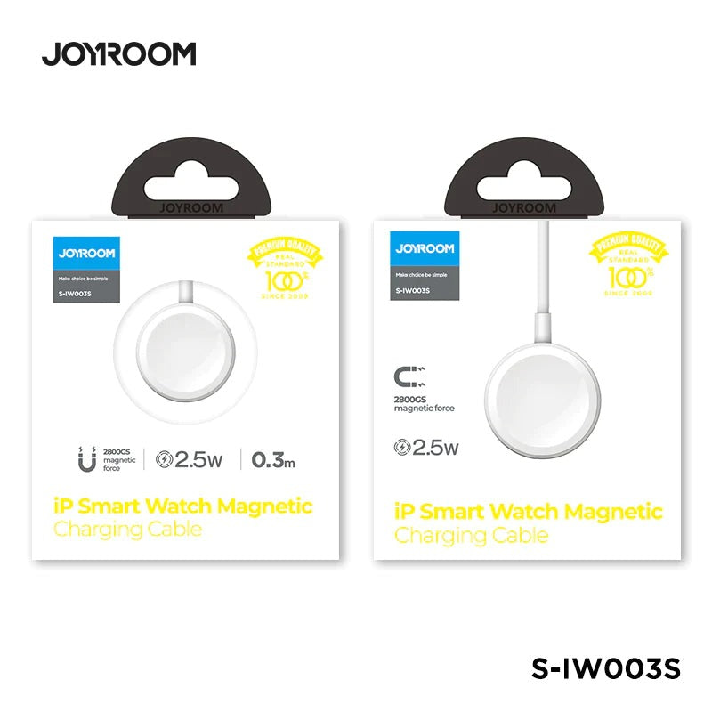 JOYROOM S-IW003S IP smart watch magnetic charging cable 0.3m-white