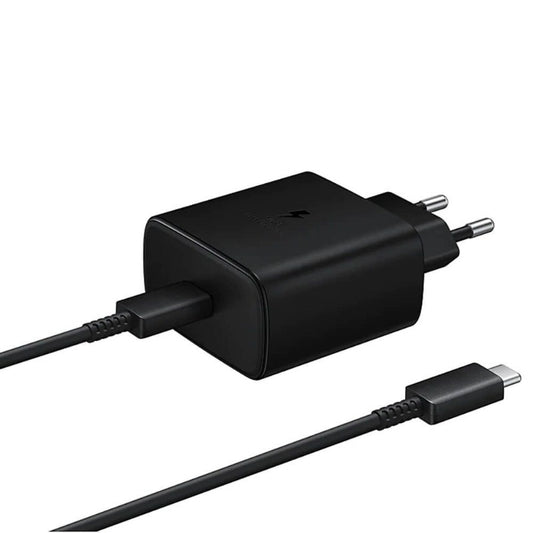 SAMSUNG 45W PD POWER ADAPTER TYPE C PORT TYPE C TO TYPE C