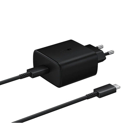SAMSUNG 45W PD POWER ADAPTER TYPE C PORT TYPE C TO TYPE C