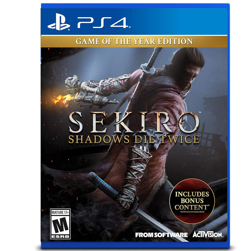 Sekiro Shadows Die Twice - PlayStation 4