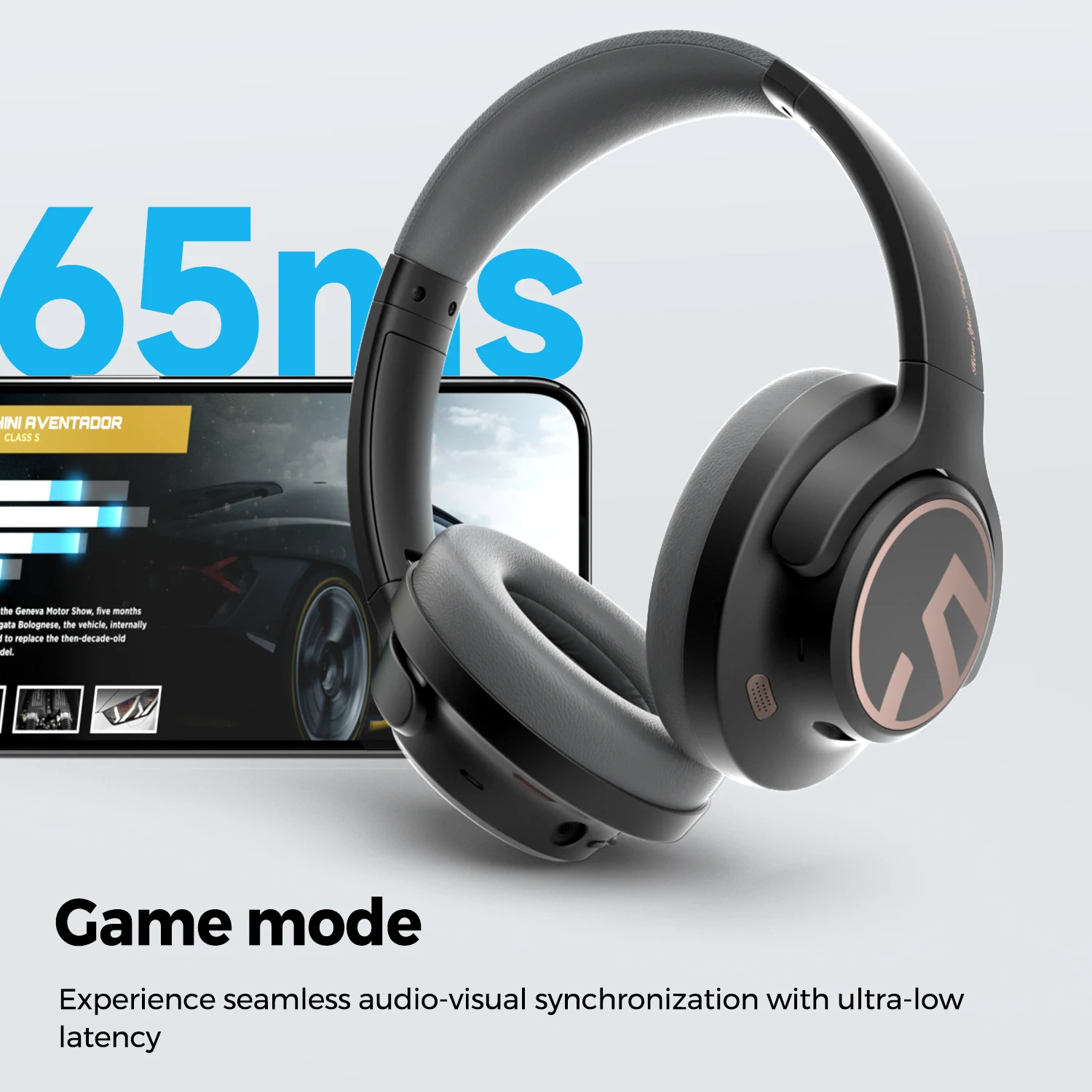 SPACE SOUNDPEATS - MONSTER BOOST DRIVER WITH ACTIVE NOISE CANCELLATION