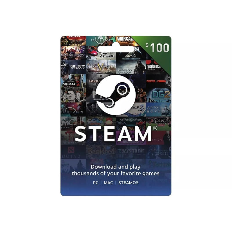 Steam Gift Card US $100