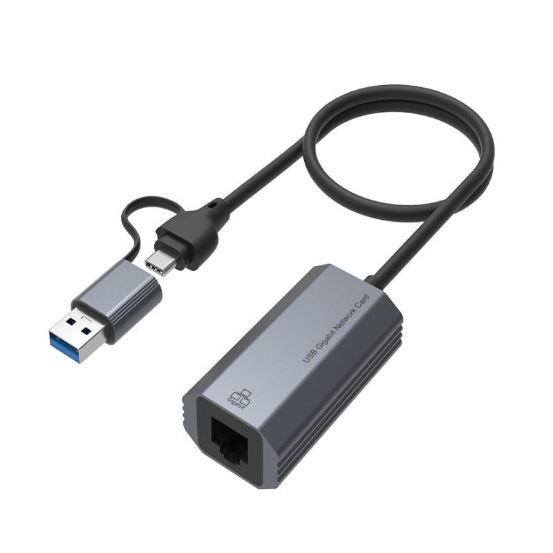 USB 3.0 + USB-C TO GIGABIT ADAPTER UE101