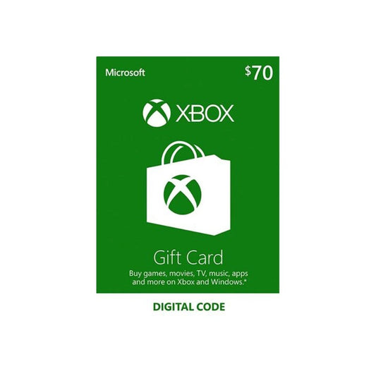 Xbox Gift Card US $70