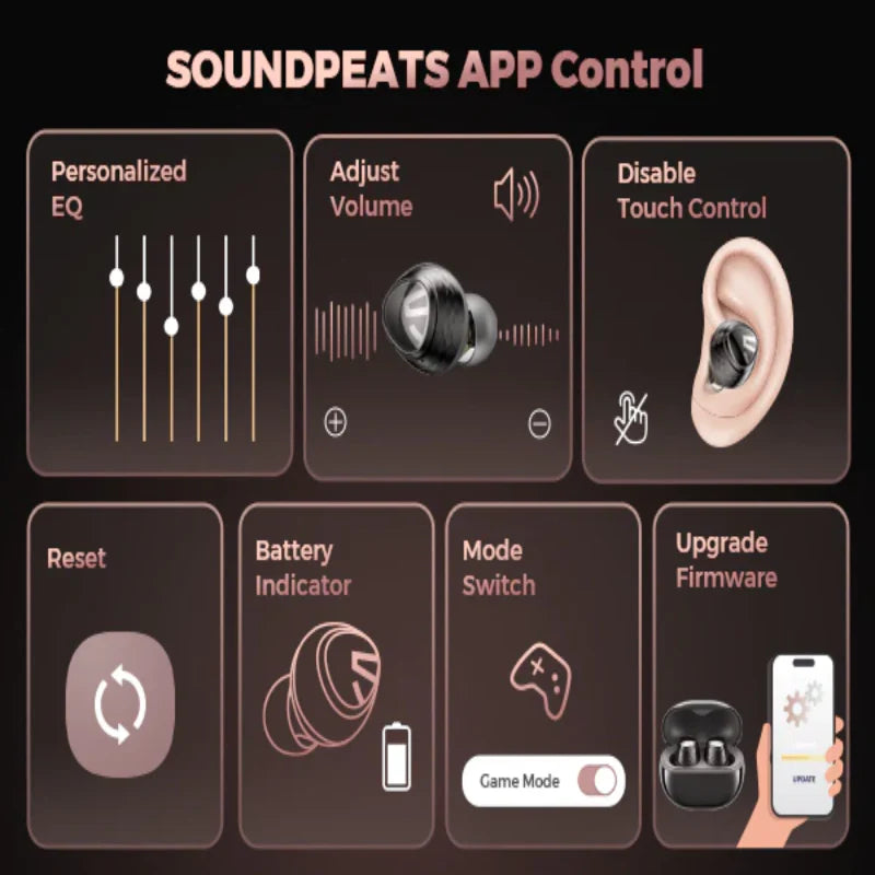 SOUNDPEATS ENGINE 4 - HI-RES AUDIO WITH LDAC WIRELESS EARBUDS