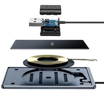 15W Ultra Thin Card Charging Pad