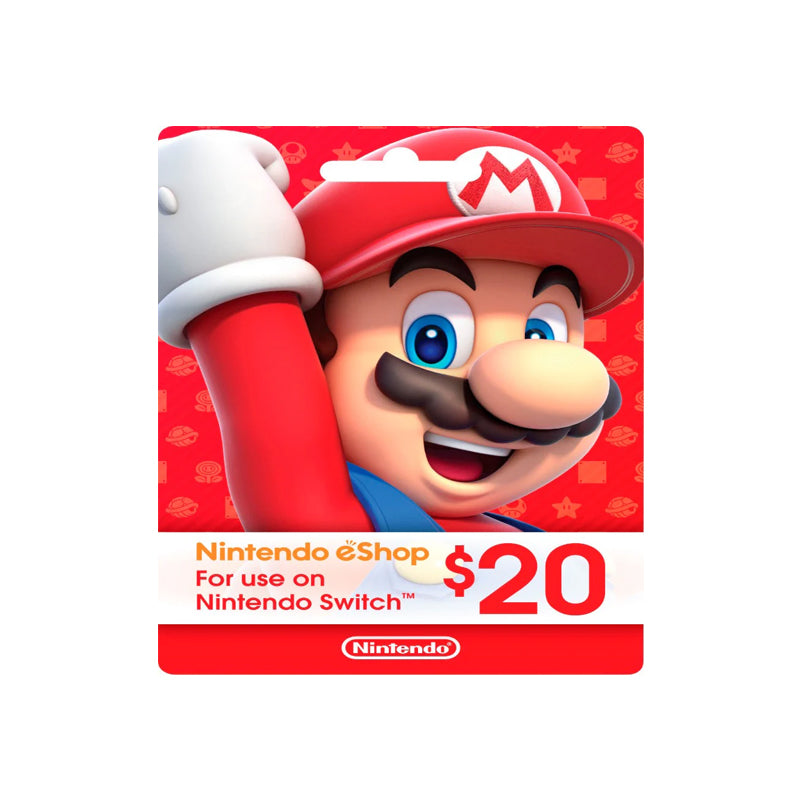 Nintendo Switch Gift Card US $20 (Digital Code)