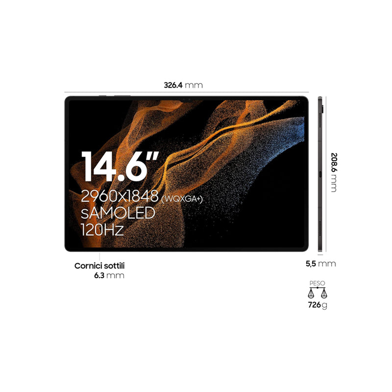 Samsung Galaxy Tab S8 Ultra 12GB 256GB - 5G