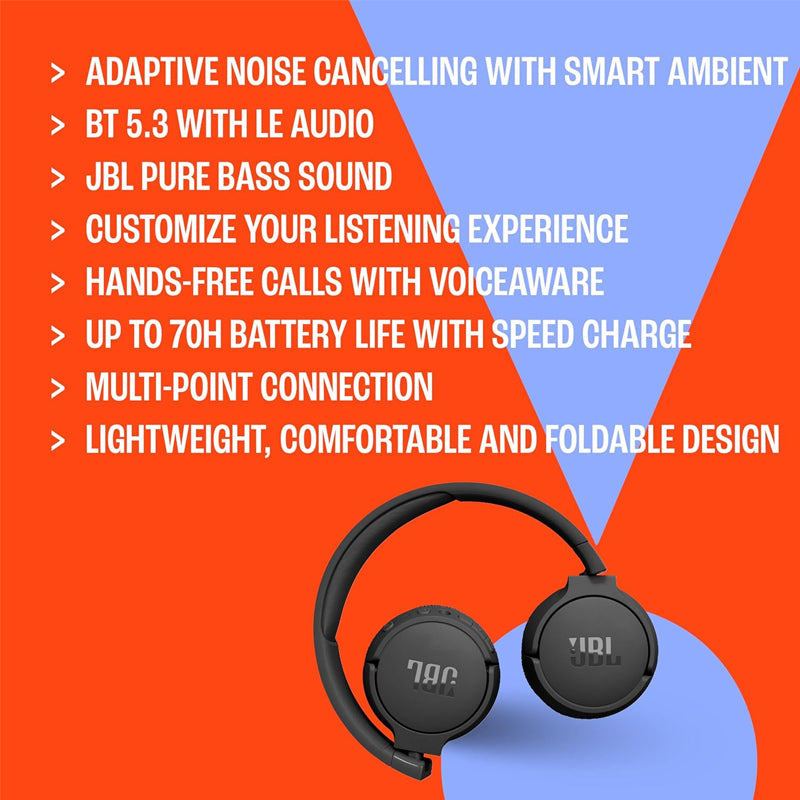 JBL Tune 670NC - Adaptive Noise Cancelling Headphones