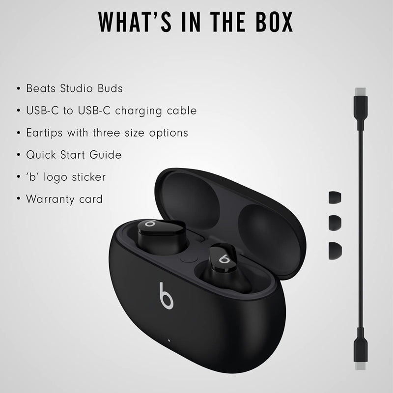 Beats Studio Buds - True Wireless Noise Cancelling Earbuds