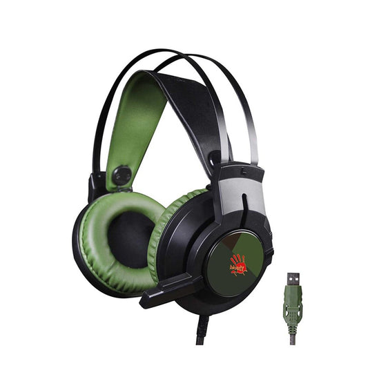 Bloody J437 Glare Virtual 7.1 Gaming Headset (Army Green)