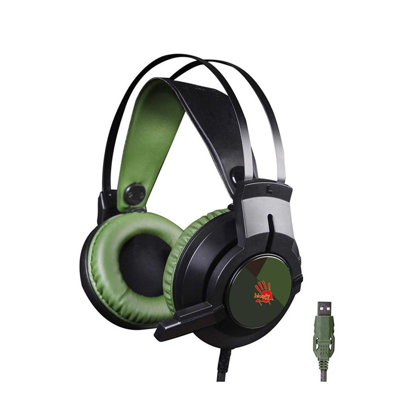 Bloody J437 Glare Virtual 7.1 Gaming Headset (Army Green)