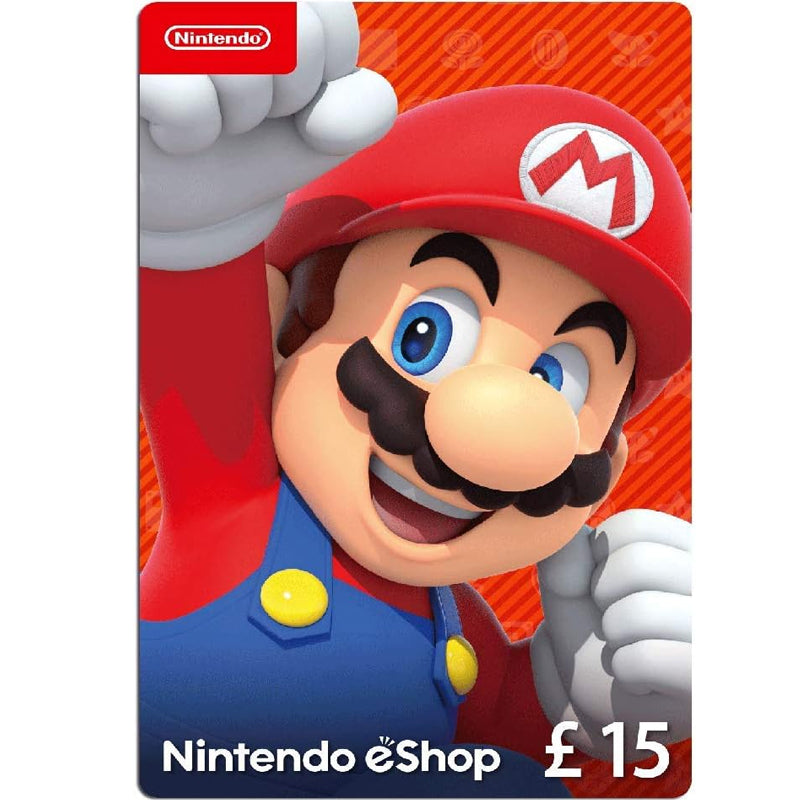 Nintendo Gift Card £15 (Digital Code)