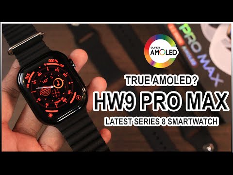 HW9 PRO MAX AMOLED SMARTWATCH