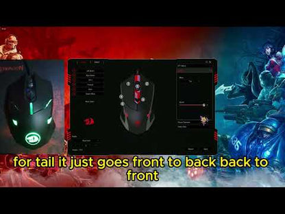 Redragon M601 CENTROPHORUS RGB Gaming Mouse, 6 Programmable Buttons