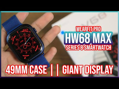 HW68 MAX SMART WATCH BLACK