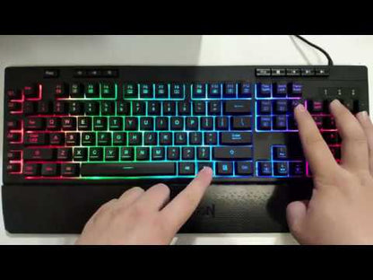 Redragon K512 SHIVA RGB Backlit Membrane Gaming Keyboard