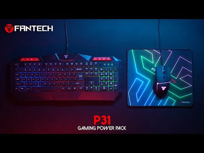 Fantech P31 Keyboard, Mouse & Mousepad 3 in 1 Gaming Combo