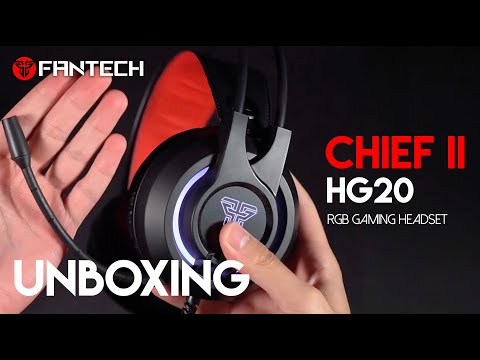 FANTECH HG20 CHIEF-II RGB 7.1 GAMING HEADPHONES