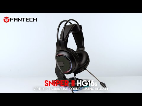 FANTECH SNIPER II HG16S VIRTUAL 7.1 GAMING HEADPHONES