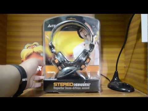 A4TECH HS-28 WIRED STEREO HEADPHONES