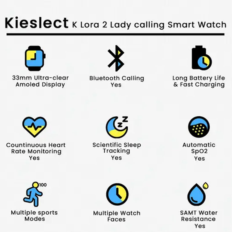 Kieslect Lady Watch Lora 2